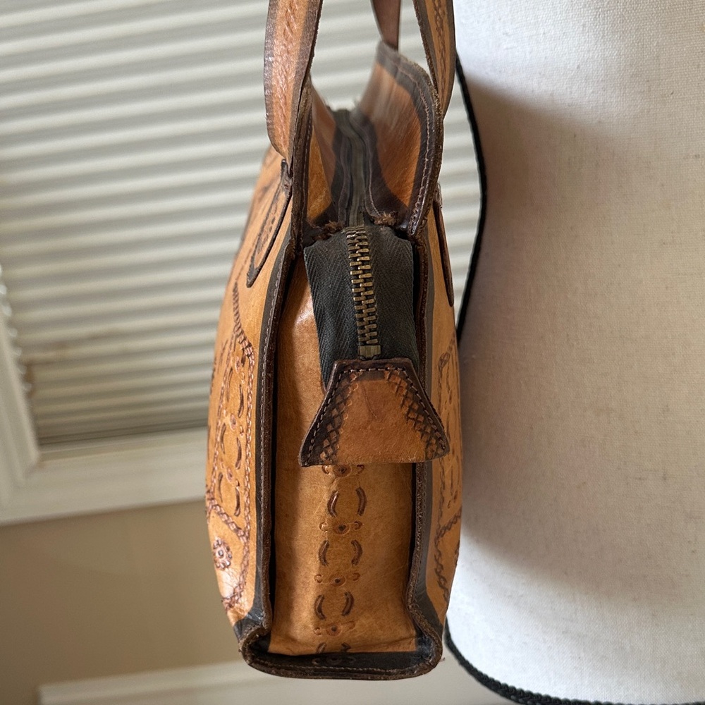 Astro Vintage Leather Shoulder / Hand Bag - Picture 5 of 17